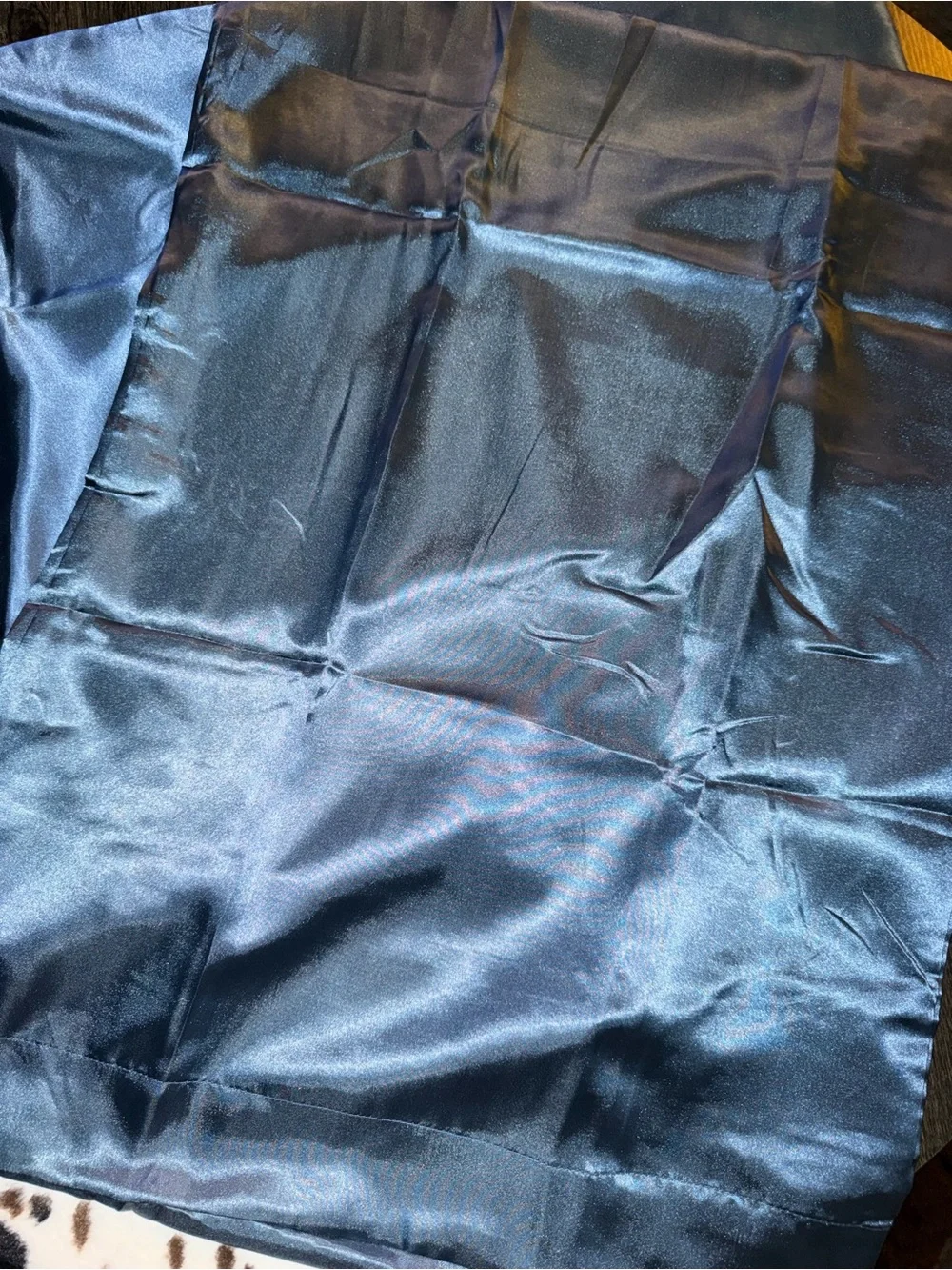 Blue Satin Pillowcase - Smooth Luxury Pillowcases